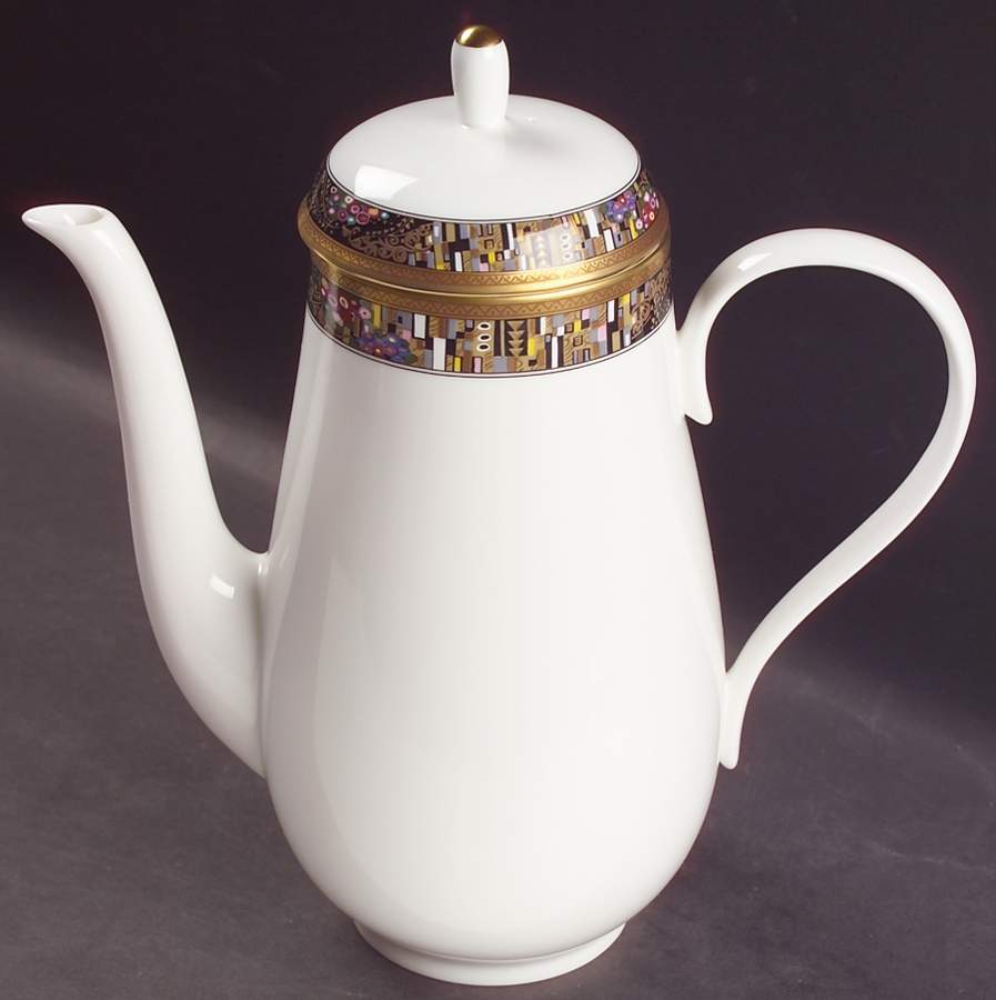 Royal Glimmer Coffee Pot & Lid by Mikasa-1