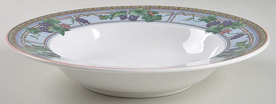 Royal Harvest Large Rim Soup Bowl by Mikasa-1