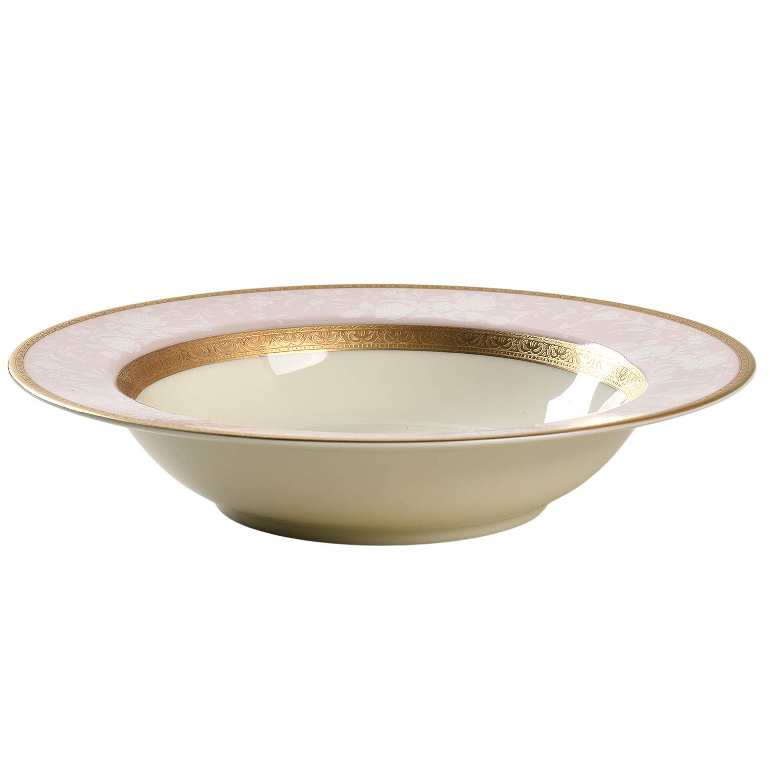 Rose Hill Rim Fruit/Dessert (Sauce) Bowl by Mikasa-1
