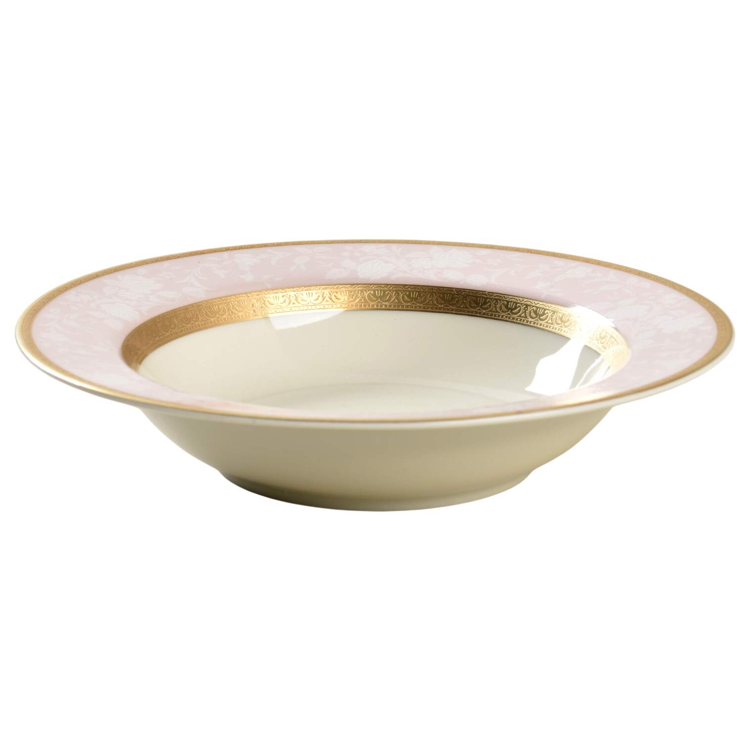 Rose Hill Rim Fruit/Dessert (Sauce) Bowl by Mikasa-1