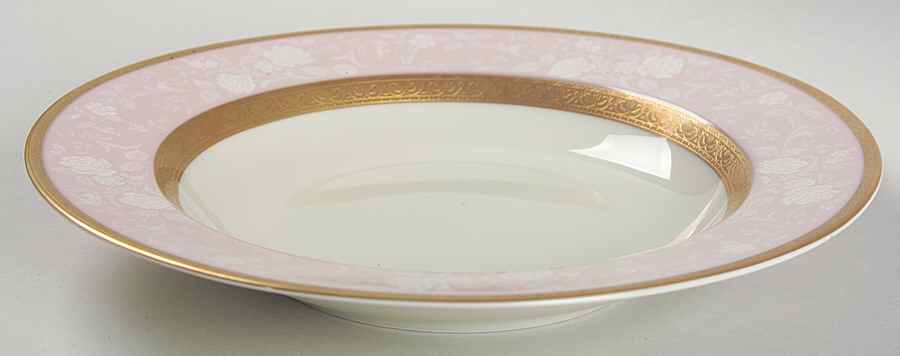 Rose Hill Rim Soup Bowl by Mikasa-1