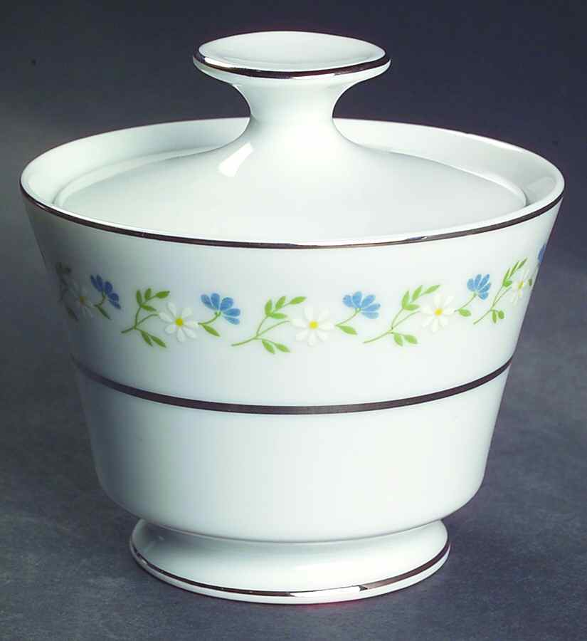 Romance Sugar Bowl & Lid by Mikasa-1