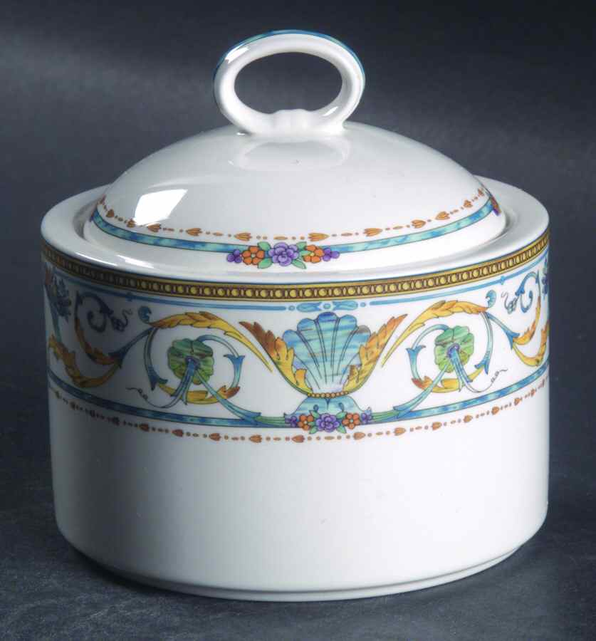Romanaire Sugar Bowl & Lid by Mikasa-1