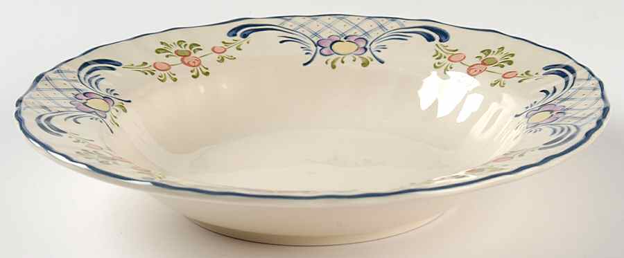 Romance Large Rim Soup Bowl by Mikasa-1