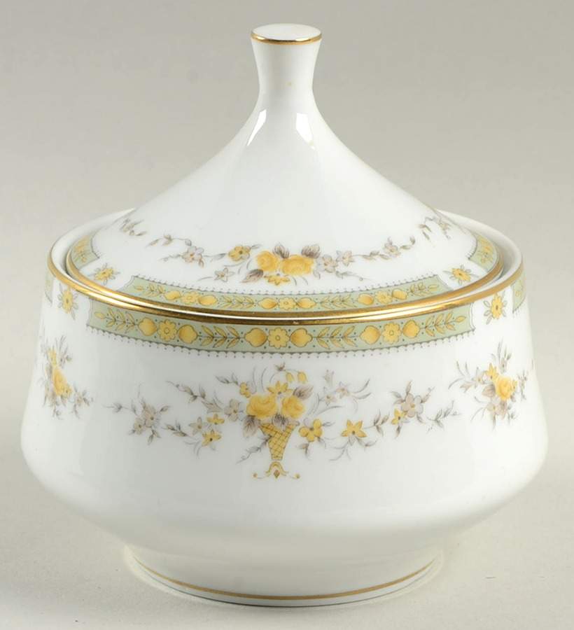 Romi Sugar Bowl & Lid by Mikasa-1