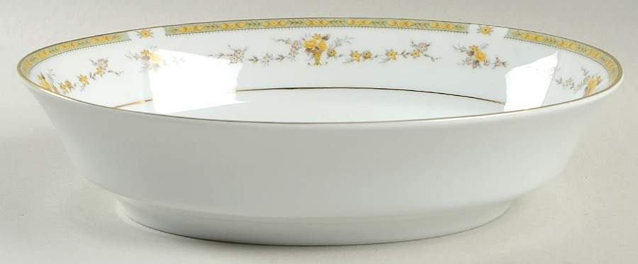 Romi 9" Oval Vegetable Bowl by Mikasa-1
