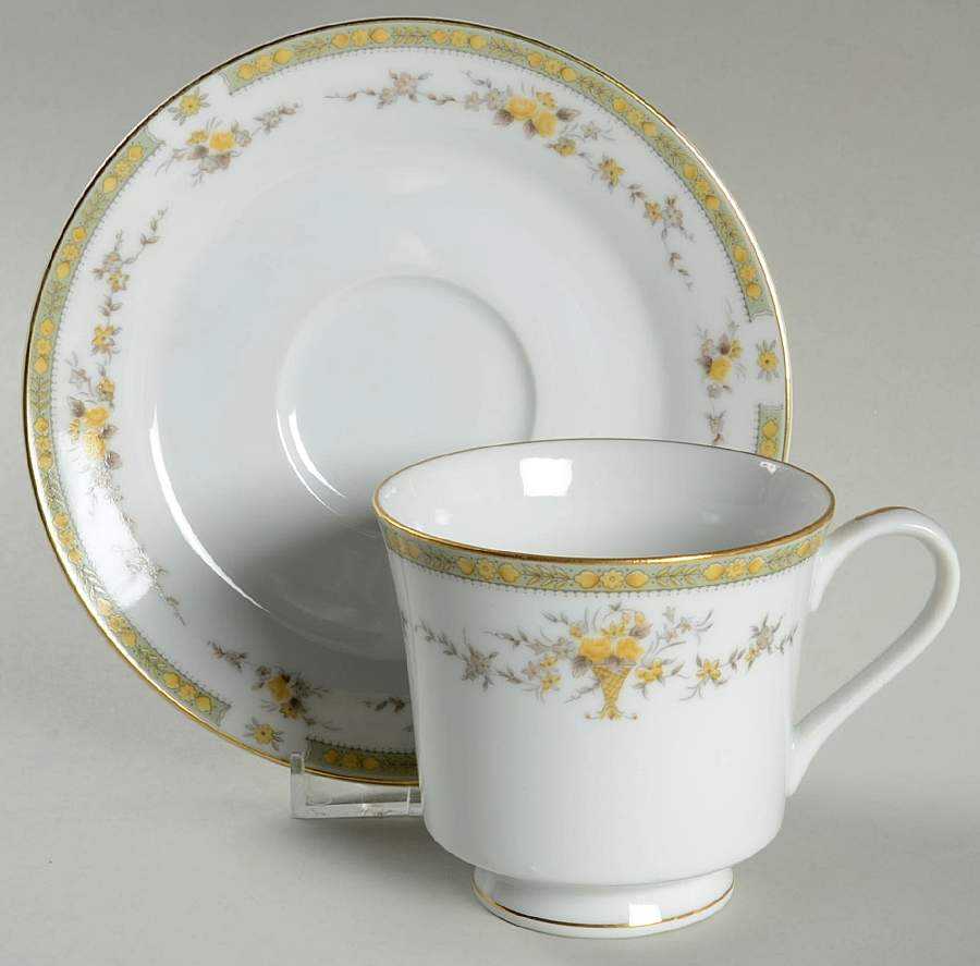 Romi Footed Cup & Saucer Set by Mikasa-1