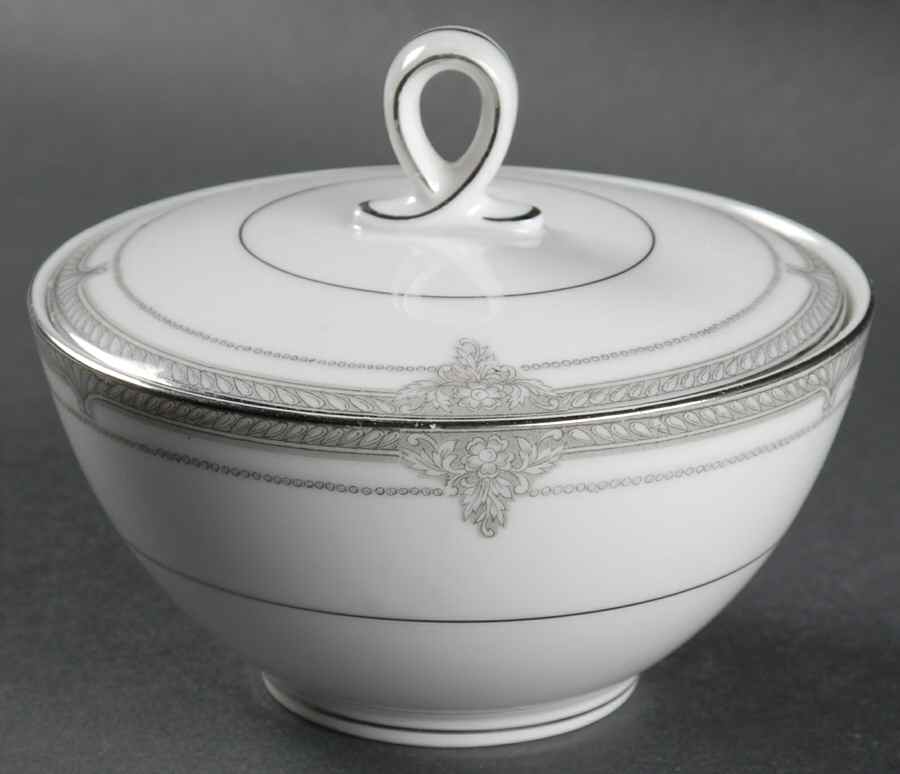 Rondelay Sugar Bowl & Lid by Mikasa-1