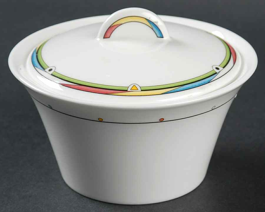 Rondelle Sugar Bowl & Lid by Mikasa-1