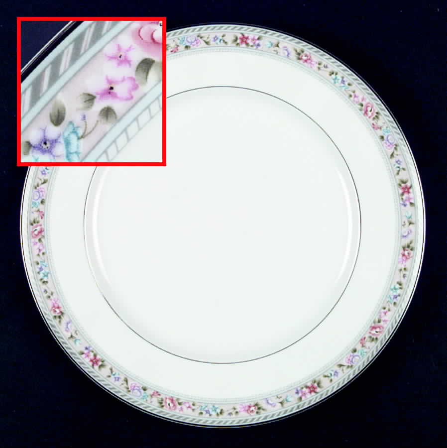 Rose Parade Dinner Plate by Mikasa-1