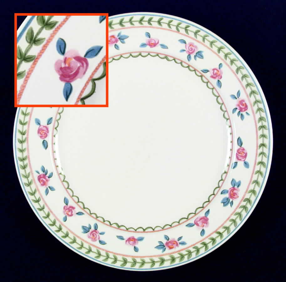Rose Parade Dinner Plate by Mikasa-1