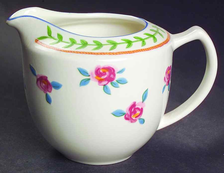 Rose Parade Creamer by Mikasa-1