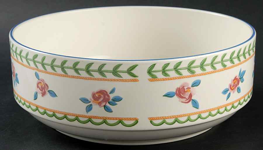 Rose Parade 9" Salad Serving Bowl by Mikasa-1