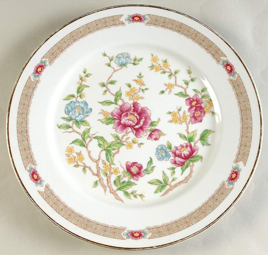 Rose Peony 12" Chop Plate (Round Platter) by Mikasa-1