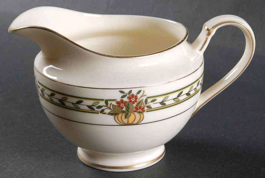 Rose Point Creamer by Mikasa-1