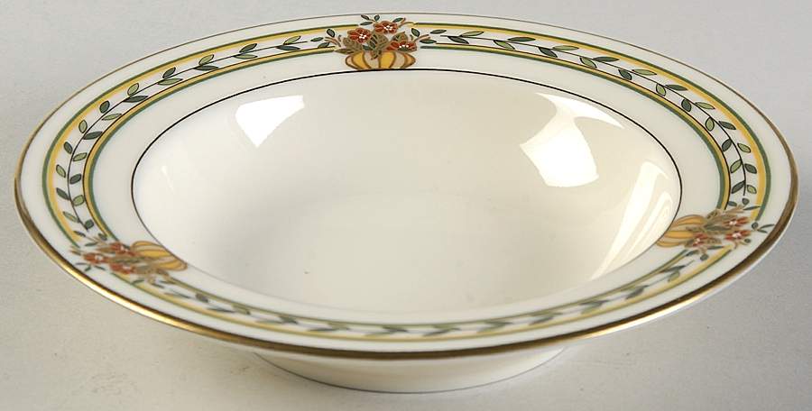 Rose Point Rim Fruit/Dessert (Sauce) Bowl by Mikasa-1