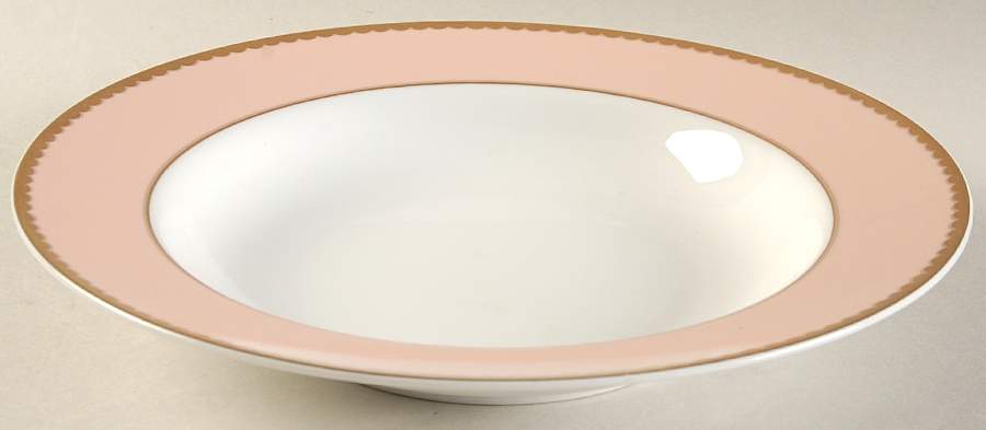 Rose Quartz Rim Soup Bowl by Mikasa-1