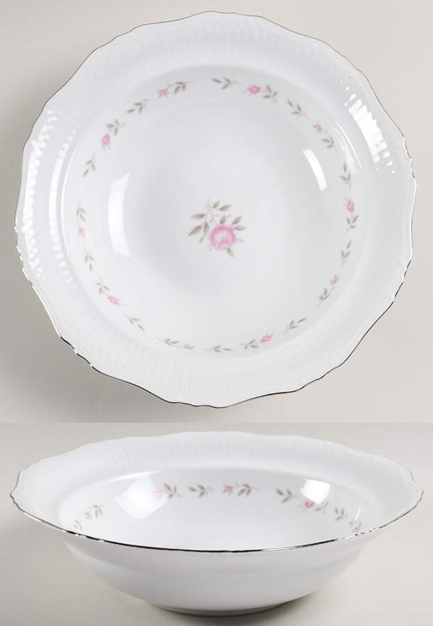 Royal Rose 9" Round Vegetable Bowl by Mikasa-1