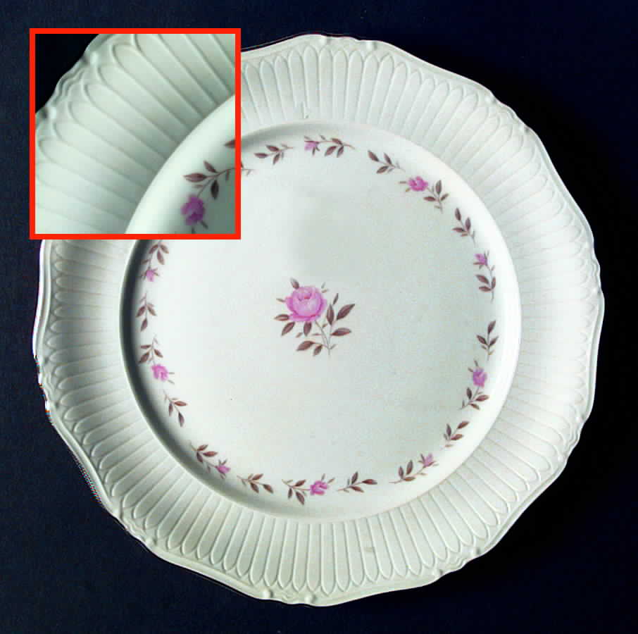 Royal Rose Dinner Plate by Mikasa-1