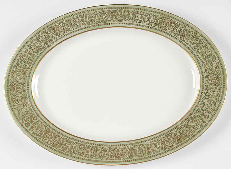 Rosemont 16" Oval Serving Platter by Mikasa-1