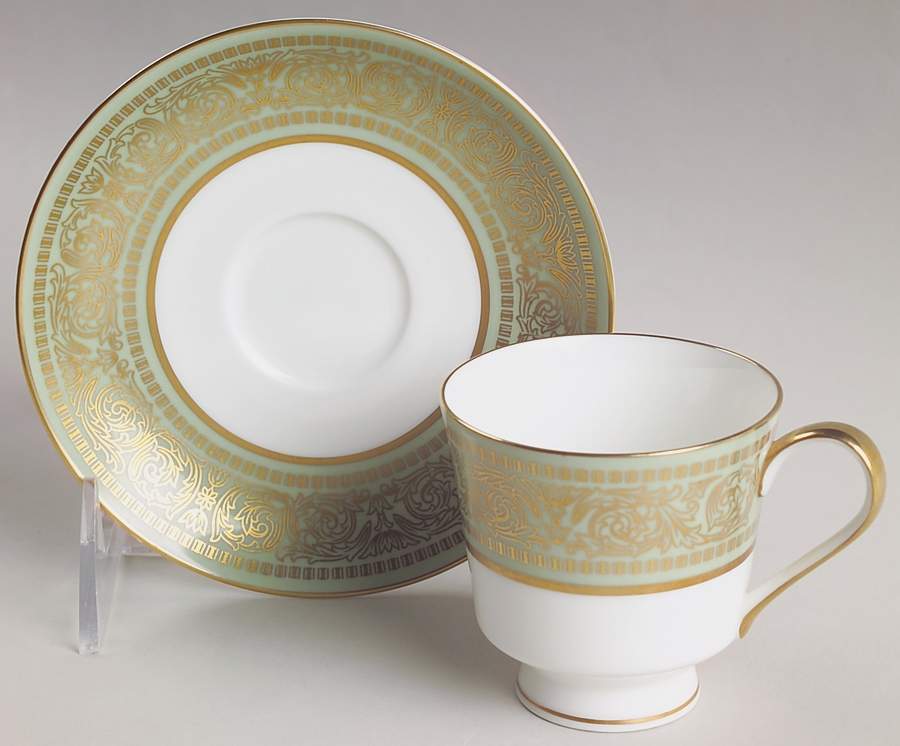 Rosemont Footed Demitasse Cup & Saucer Set by Mikasa-1