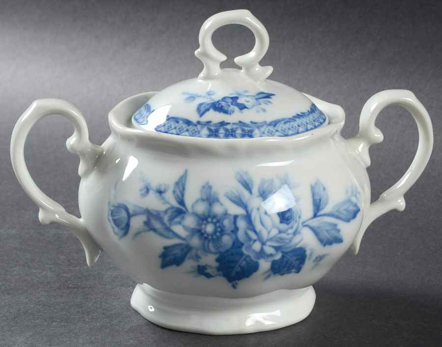 Rosalie Sugar Bowl & Lid by Mikasa-1