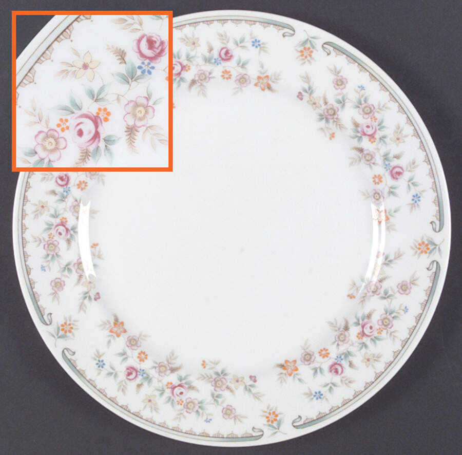 Rosamond Dinner Plate by Mikasa-1