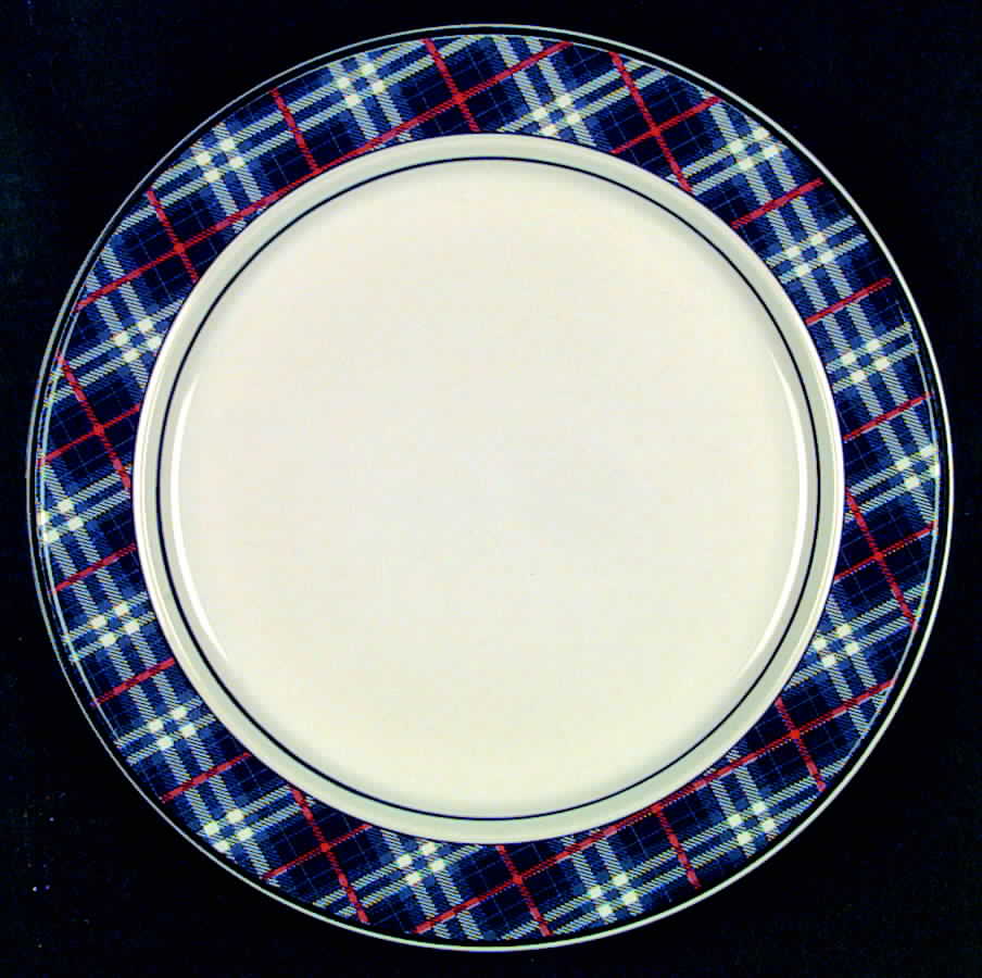 Royal Stewart Blue Dinner Plate by Mikasa-1