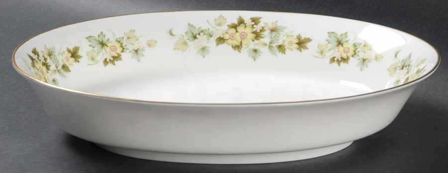 Rosecrest 10" Oval Vegetable Bowl by Mikasa-1