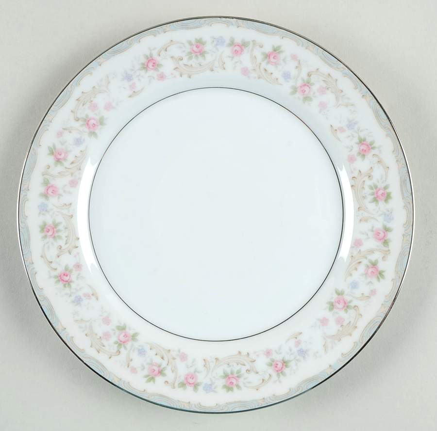 Rosebud Salad Plate by Mikasa-1