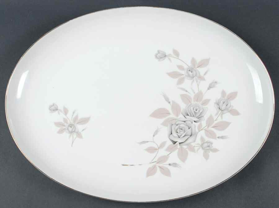 Rosecrest 16" Oval Serving Platter by Mikasa-1