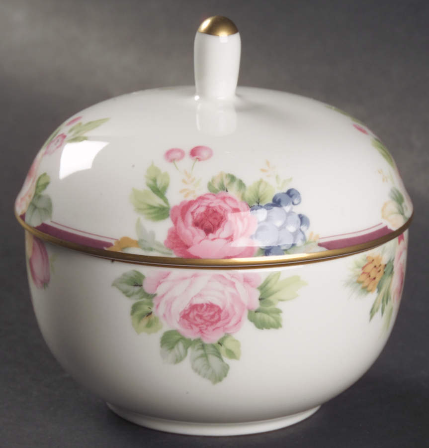 Rosemead Sugar Bowl & Lid by Mikasa-1