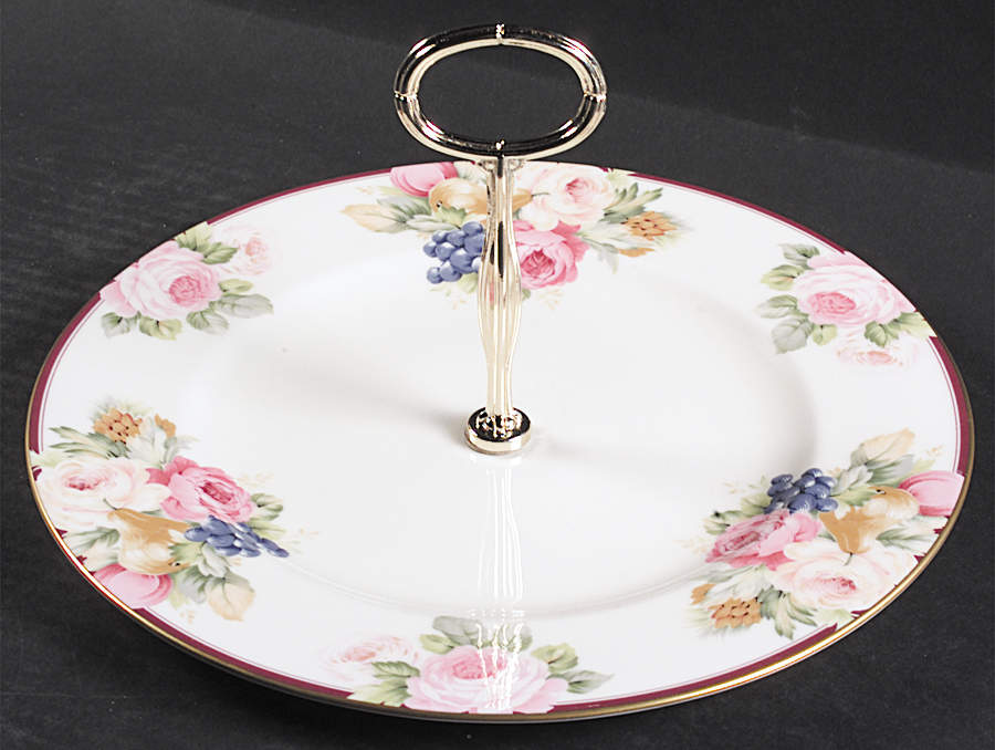 Rosemead Round Serving Plate with Center Handle (Dp) Hc by Mikasa-1
