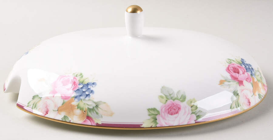 Rosemead Lid for 2 Quart Oval Covered Casserole by Mikasa-1