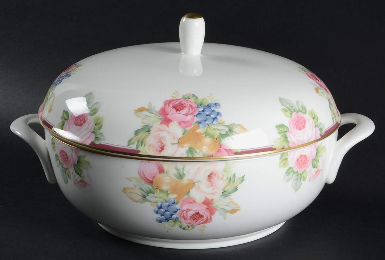 Rosemead Round Covered Vegetable by Mikasa-1