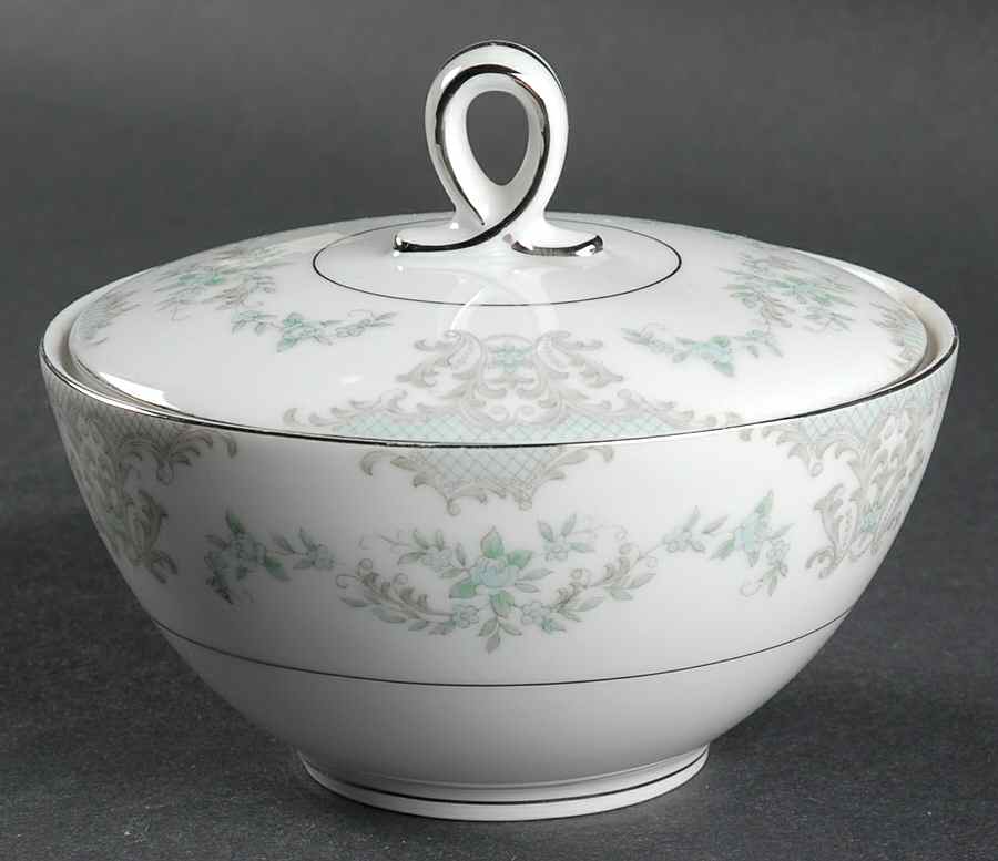 Rosemont Sugar Bowl & Lid by Mikasa-1