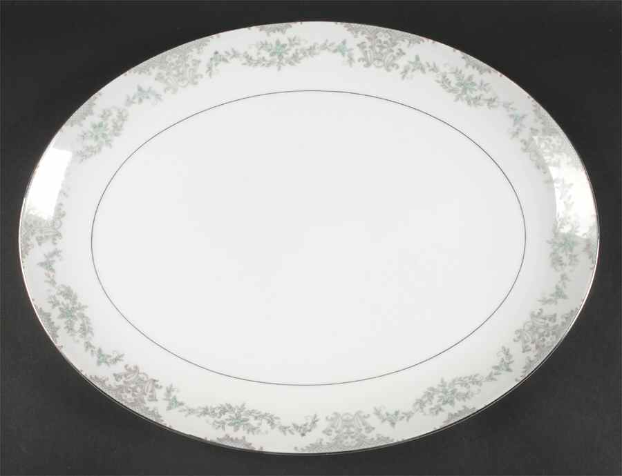 Rosemont 16" Oval Serving Platter by Mikasa-1