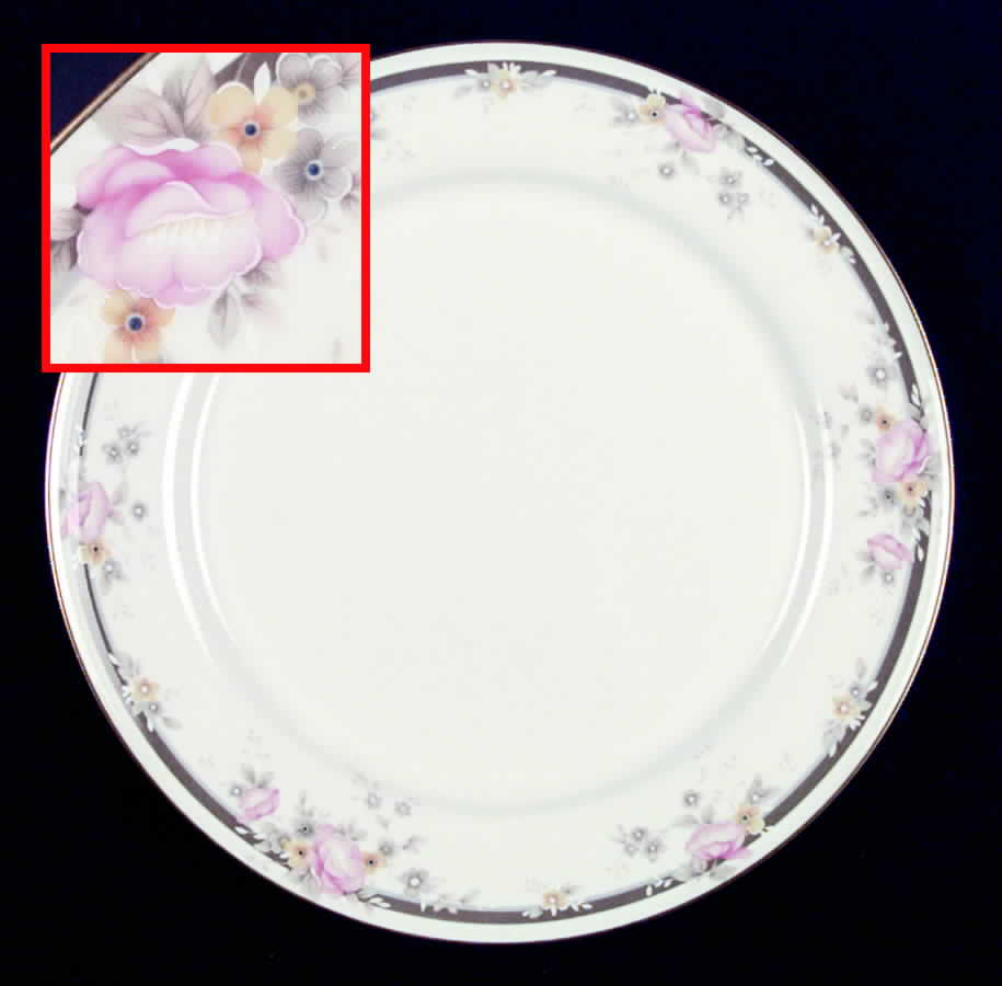 Rosette Dinner Plate by Mikasa-1