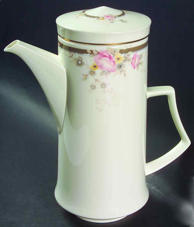 Rosette Coffee Pot & Lid by Mikasa-1