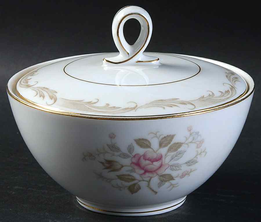 Rosewood Sugar Bowl & Lid by Mikasa-1