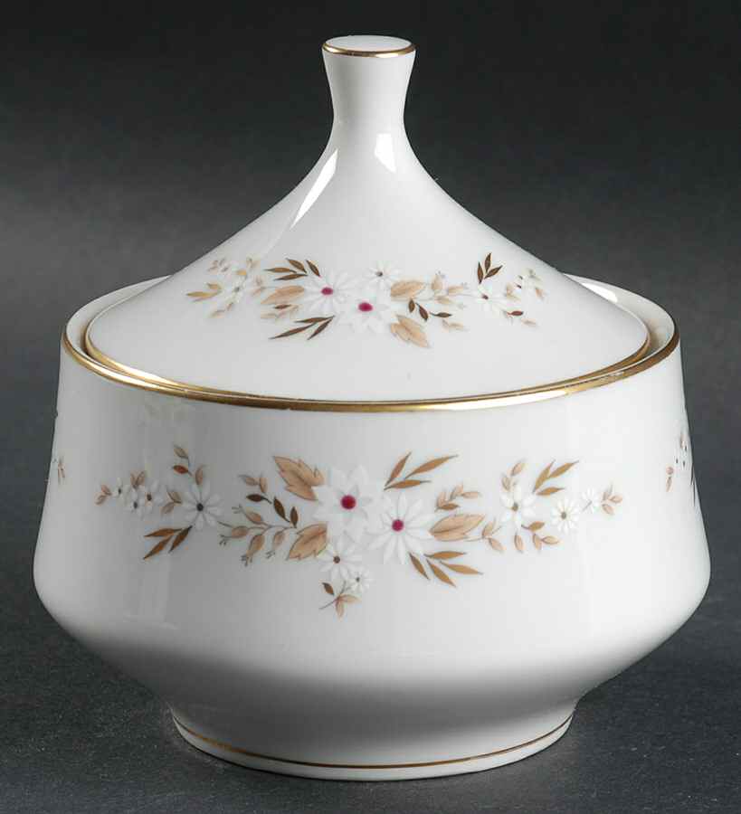 Rosewood Sugar Bowl & Lid by Mikasa-1