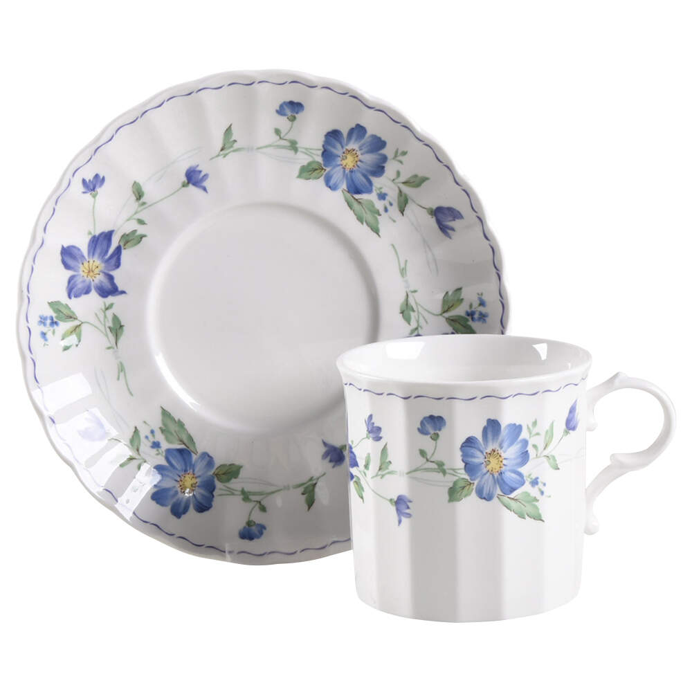 Rotunda Flat Cup & Saucer Set by Mikasa-1