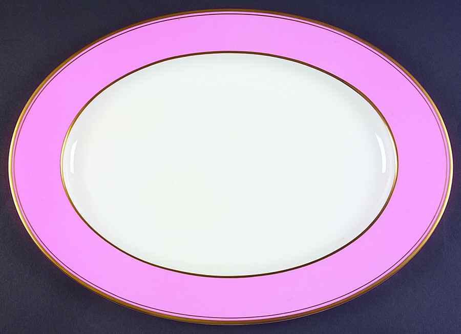 Rouge 17" Oval Serving Platter by Mikasa-1