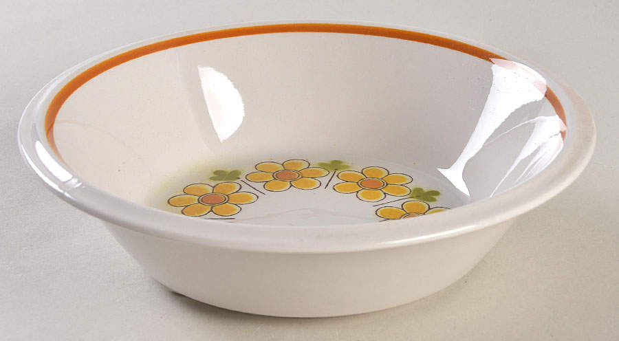 Roulette (Light Lively) Rim Cereal Bowl by Mikasa-1