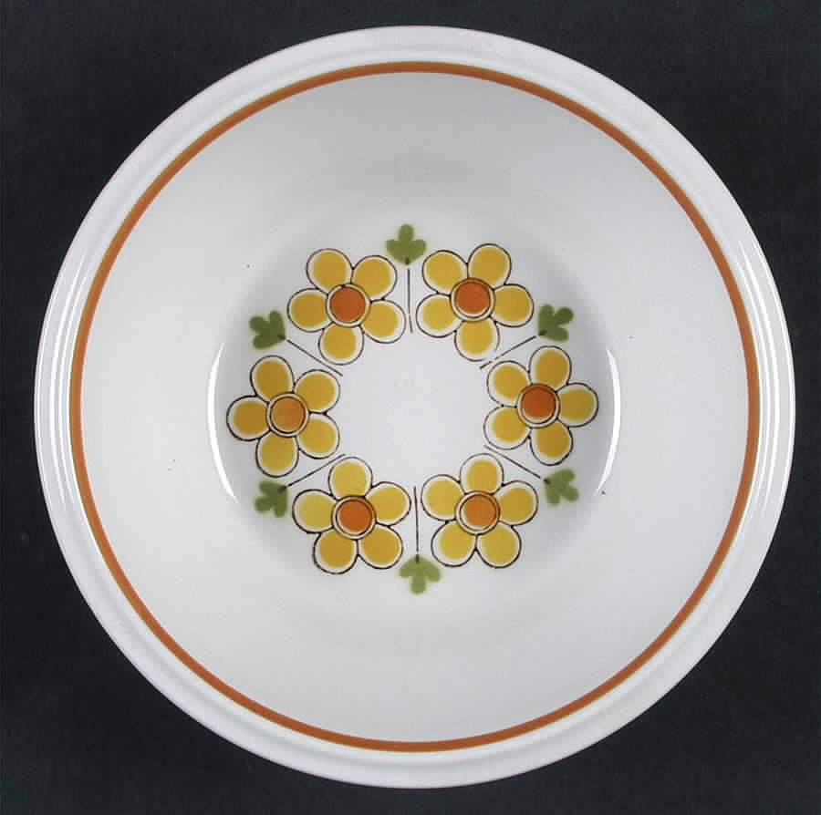 Roulette (Light Lively) Rim Cereal Bowl by Mikasa-1