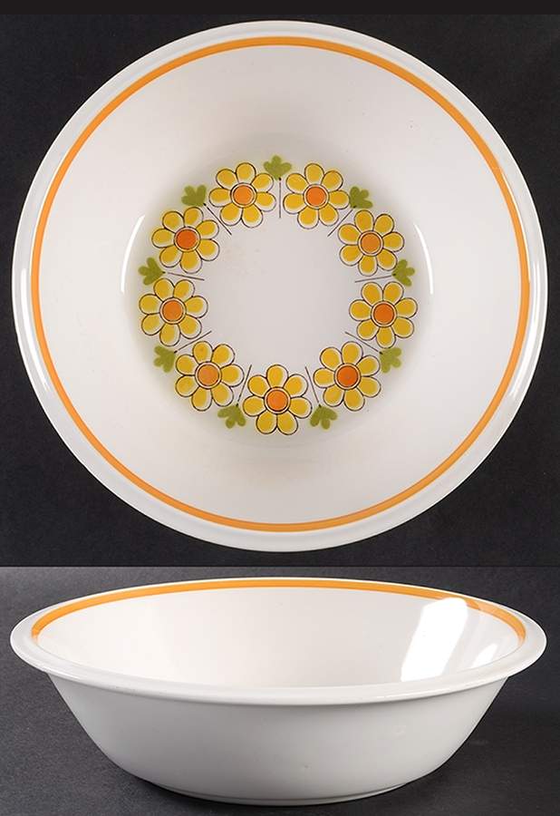 Roulette (Light Lively) 9" Round Vegetable Bowl by Mikasa-1