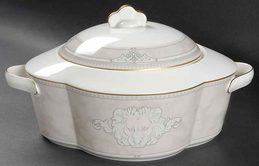 Roman Villa Round Covered Vegetable by Mikasa-1