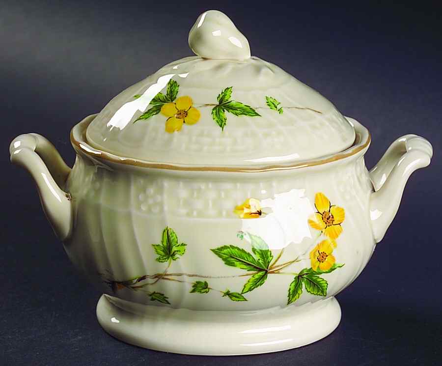 Royalty Sugar Bowl & Lid by Mikasa-1