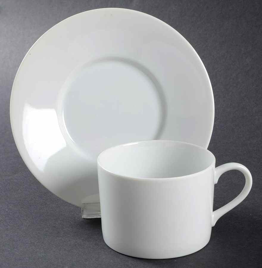 Rsvp Flat Cup & Saucer Set by Mikasa-1