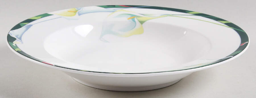 Rue De Lis Large Rim Soup Bowl by Mikasa-1